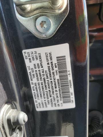 2018 HONDA CR-V EXL 7FARW2H84JE036650