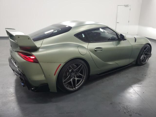 TOYOTA SUPRA 2021 green  gas WZ1DB2C09MW039628 photo #4