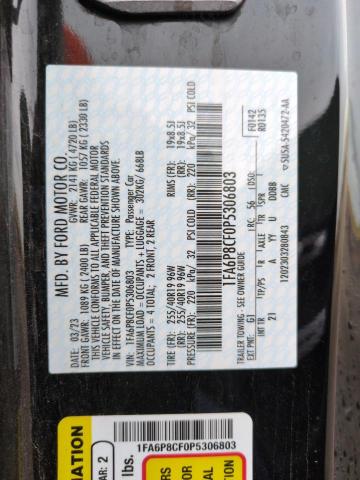 2023 FORD MUSTANG GT 1FA6P8CF0P5306803