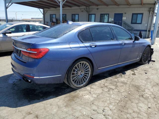BMW 750 XI 2018 blue  gas WBA7F2C54JG856326 photo #4