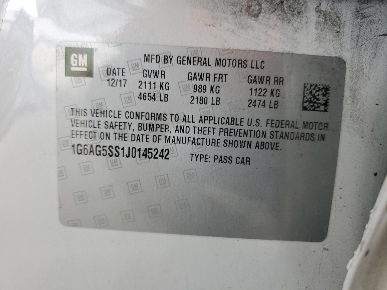 CADILLAC ATS PREMIUM LUXURY