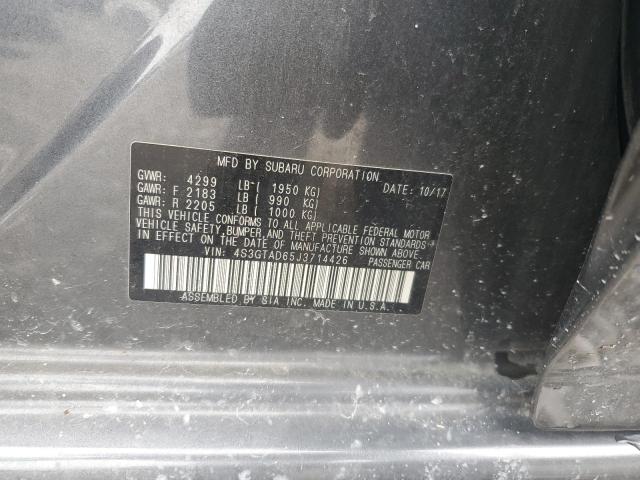 2018 SUBARU IMPREZA PR - 4S3GTAD65J3714426
