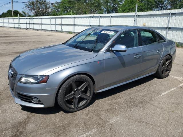 AUDI S4 PRESTIG 2010 silver sedan 4d gas WAUKGAFL4AA175243 photo #1