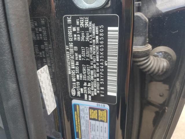 2019 KIA SORENTO L - 5XYPG4A35KG565805