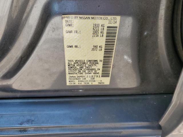 2015 NISSAN ALTIMA 2.5 1N4AL3AP8FC218791