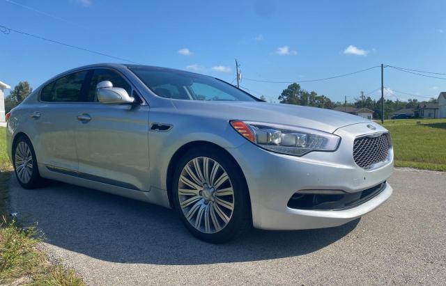 KIA K900 2015 silver  Gasoline KNALU4D44F6027128 photo #1