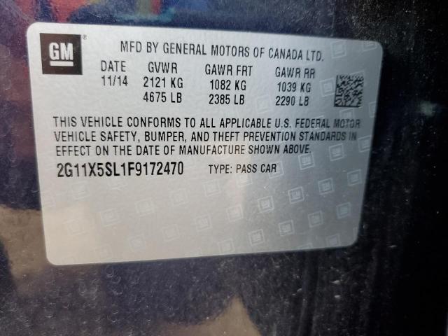 2015 CHEVROLET IMPALA LS 2G11X5SL1F9172470