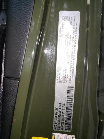 2022 JEEP GLADIATOR 1C6JJTBG6NL100968