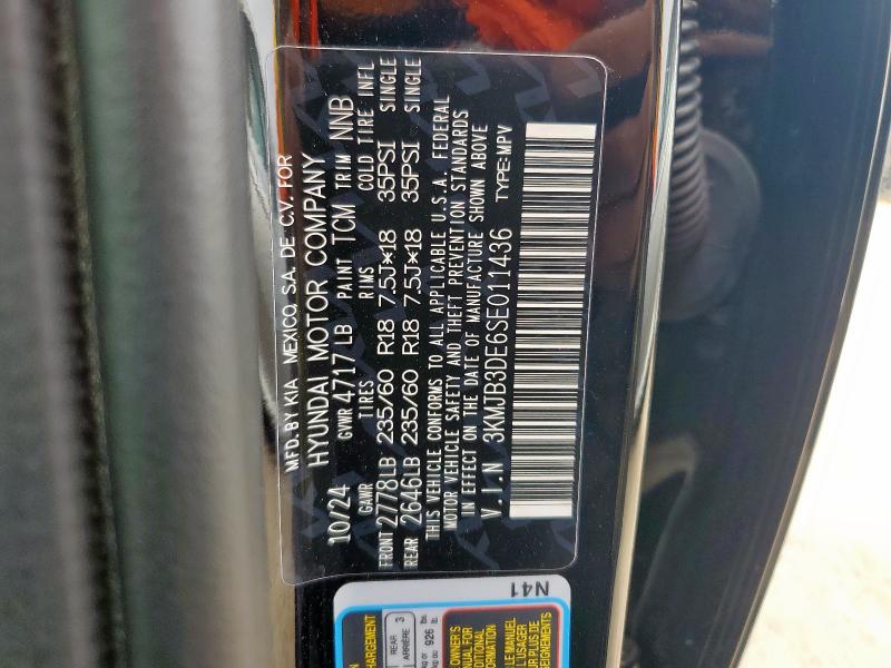 2025 HYUNDAI TUCSON SEL - 3KMJB3DE6SE011436