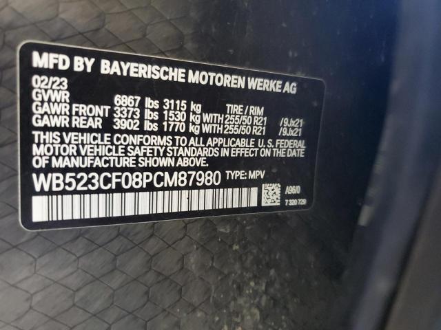 2023 BMW IX XDRIVE5 WB523CF08PCM87980