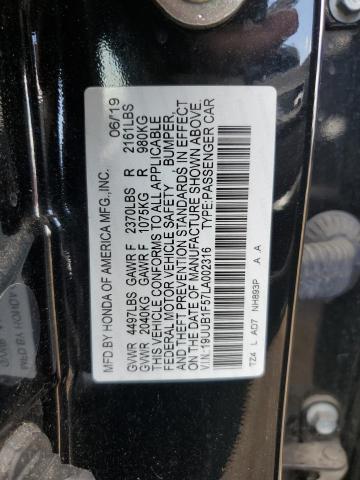 2020 ACURA TLX TECHNO 19UUB1F57LA002316