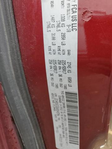 2019 DODGE GRAND CARAVAN SXT 2C4RDGCG5KR545794