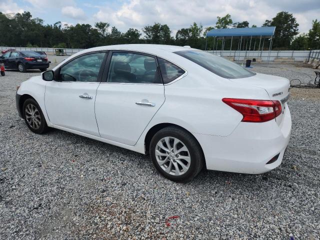 NISSAN SENTRA S 2019 white  gas 3N1AB7AP8KY412455 photo #3
