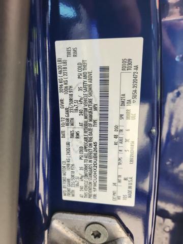 2013 FORD ESCAPE SEL - 1FMCU0HX2DUB62645