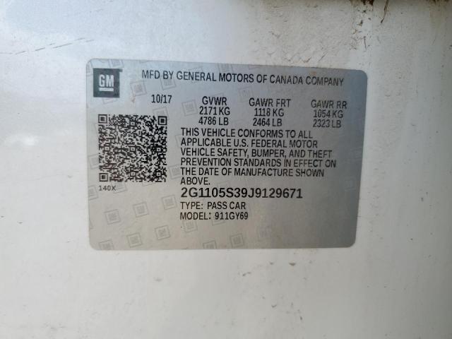 2018 CHEVROLET IMPALA LT - 2G1105S39J9129671