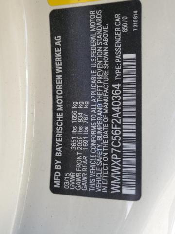 2015 MINI COOPER S WMWXP7C56F2A40364