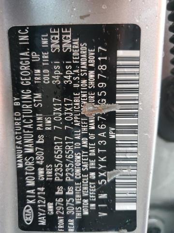 2015 KIA SORENTO LX - 5XYKT3A67FG597817