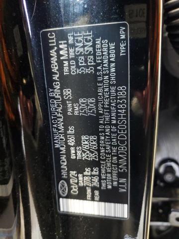 2025 HYUNDAI TUCSON SEL 5NMJBCDE0SH483188