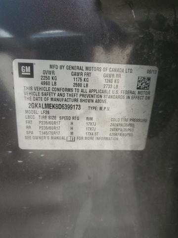 2013 GMC TERRAIN SL - 2GKALMEK8D6399173