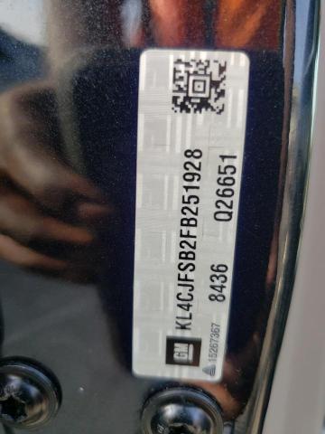 2015 BUICK ENCORE CON KL4CJFSB2FB251928