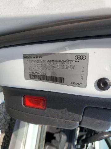 2019 AUDI A5 PREMIUM WAUDNCF50KA020248