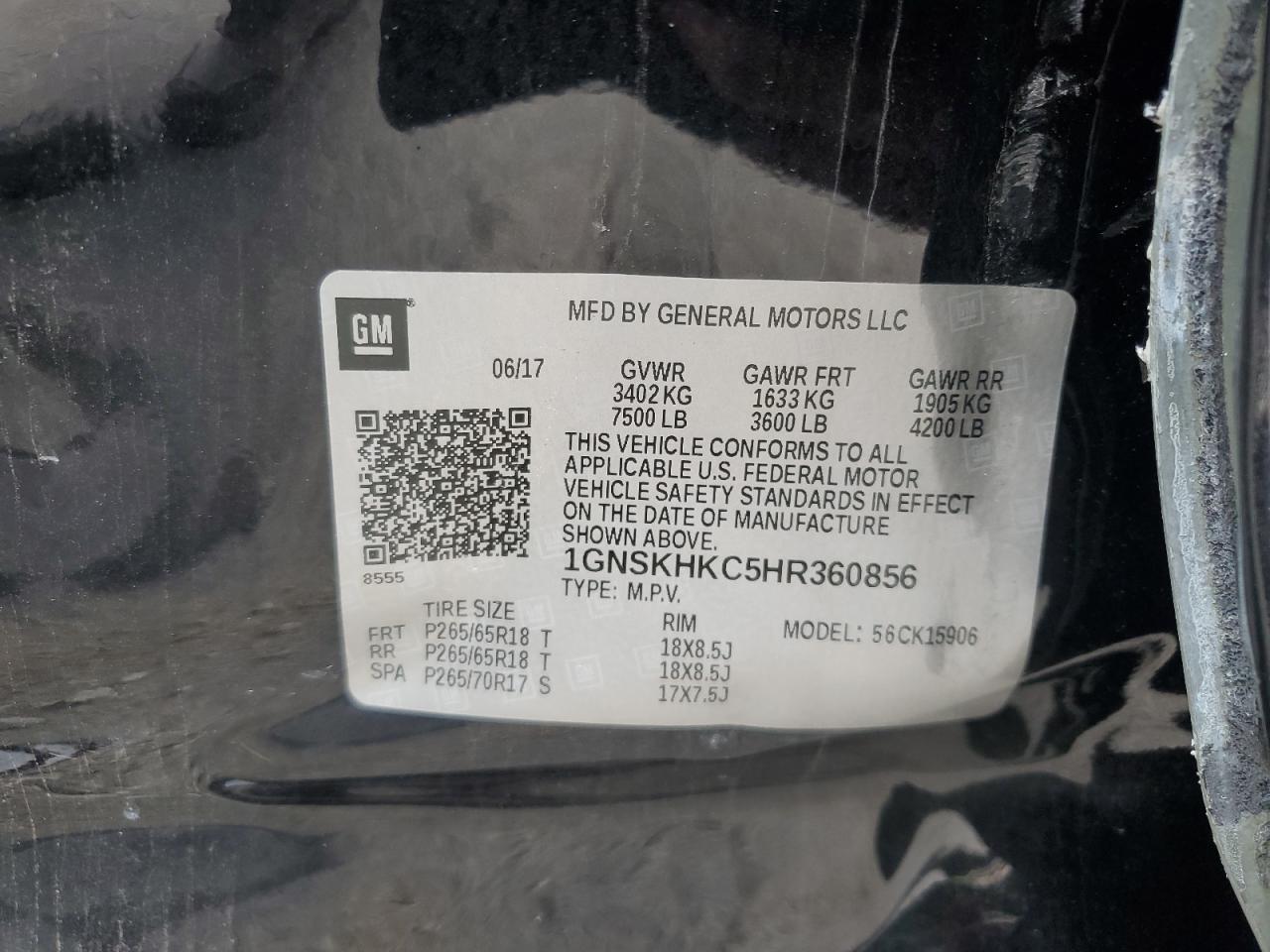 CHEVROLET SUBURBAN K1500 LT