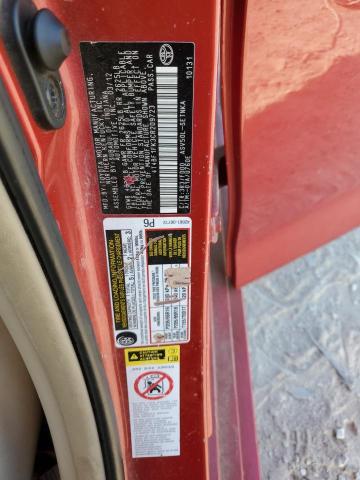 2012 TOYOTA CAMRY BASE - 4T4BF1FK3CR209723