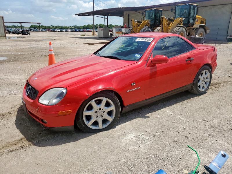 MERCEDES-BENZ SLK 230 KO 2000 red  gas WDBKK47F2YF156715 photo #1