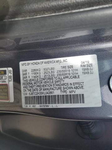 2019 ACURA RDX 5J8TC2H35KL042861