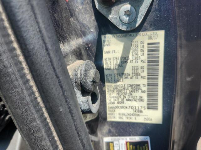 2018 NISSAN FRONTIER S - 1N6AD0CU9JN701175