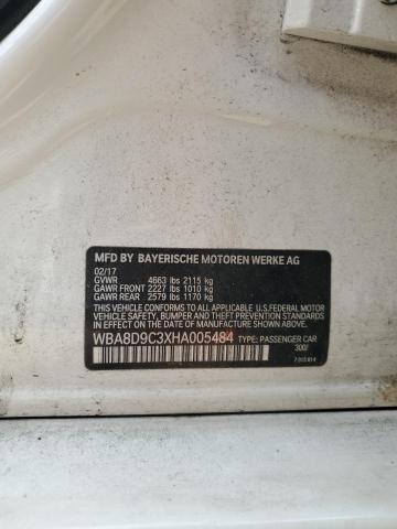 2017 BMW 330 XI WBA8D9C3XHA005484