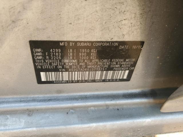 2018 SUBARU IMPREZA PR 4S3GTAD60J3713751