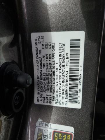 2015 HONDA CR-V EX 2HKRM4H59FH615774