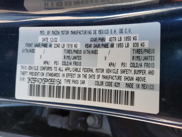 2023 MAZDA 3 PREFERRE 3MZBPACM3PM356164