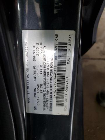 2016 MAZDA 6 TOURING JM1GJ1V59G1440311