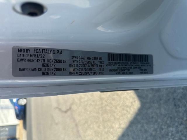 2022 RAM PROMASTER ZFBHRFAB8N6W22817