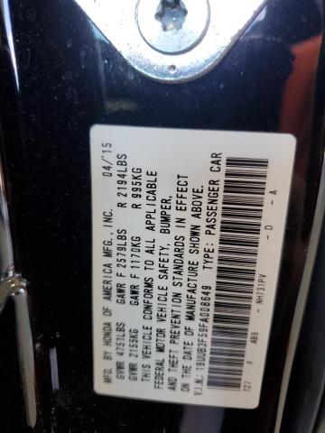 2015 ACURA TLX TECH 19UUB3F59FA008649
