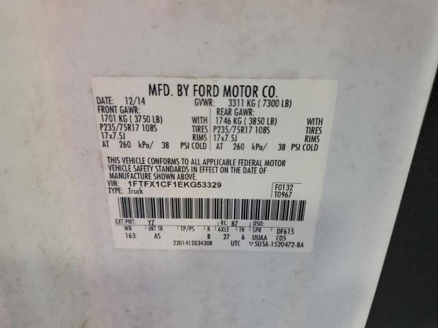 2014 FORD F150 SUPER - 1FTFX1CF1EKG53329