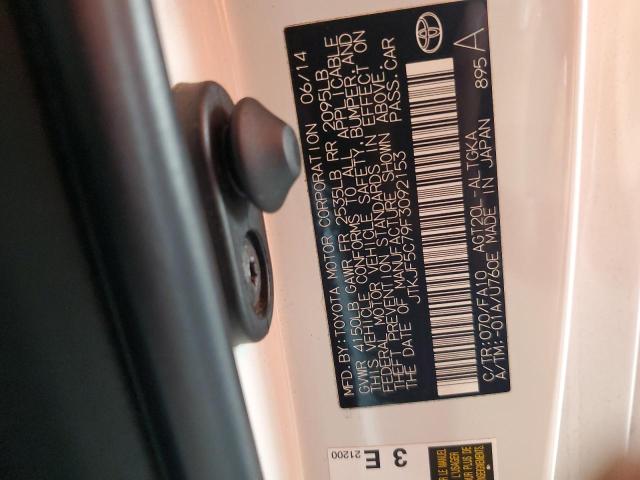 2015 TOYOTA SCION TC JTKJF5C79F3092153