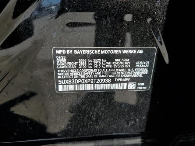 2023 BMW X3 M40I 5UX83DP0XP9T20938