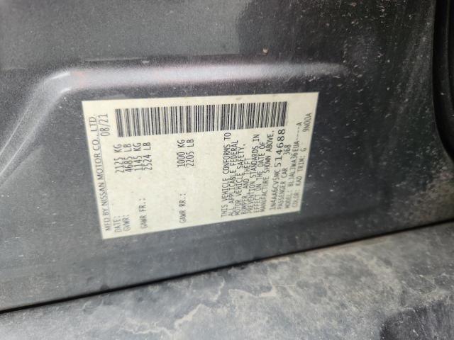 2021 NISSAN MAXIMA SV - 1N4AA6CV5MC514688