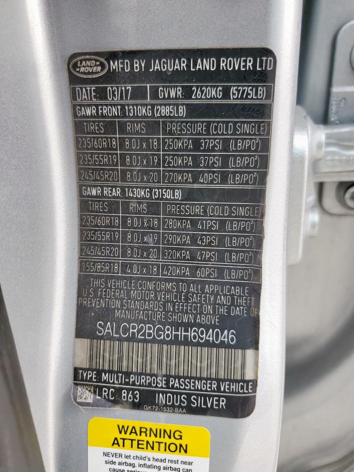 LAND ROVER DISCOVERY HSE