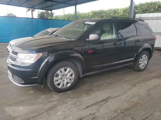 DODGE JOURNEY SE 2016 black  gas 3C4PDCAB9GT231559 photo #1