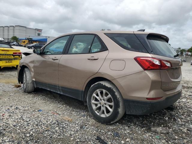 CHEVROLET EQUINOX LS 2019 tan  Gasoline 2GNAXHEV5K6216902 photo #3
