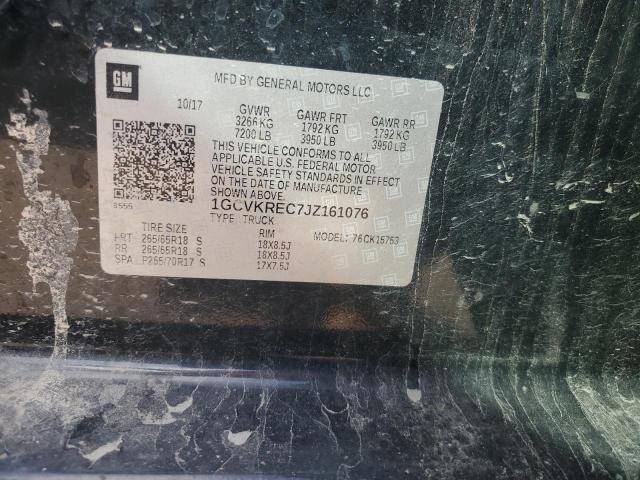 2018 CHEVROLET SILVERADO K1500 LT - 1GCVKREC7JZ161076