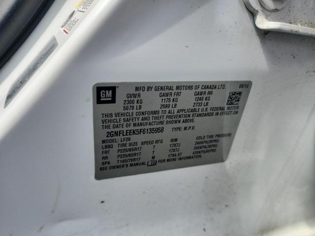 2015 CHEVROLET EQUINOX LS - 2GNFLEEK5F6135958