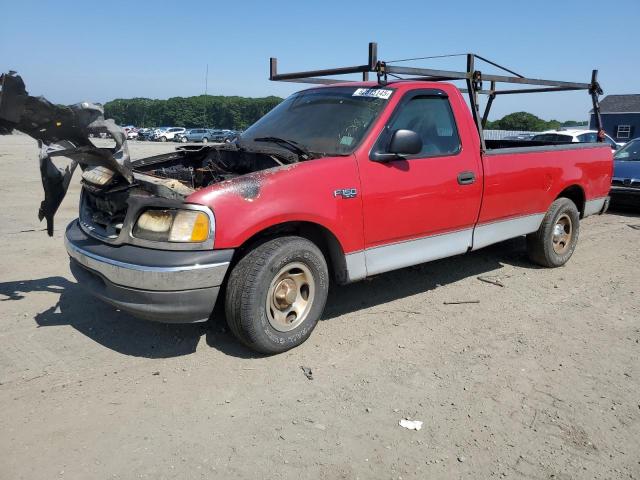 FORD F150 2003 red pickup gas 2FTRF172X3CA18778 photo #1