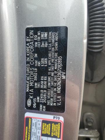 2016 KIA SOUL - KNDJN2A23G7282895
