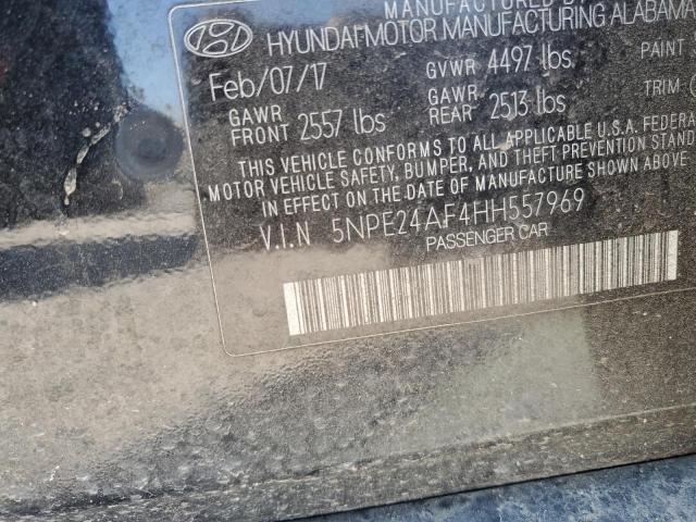 2017 HYUNDAI SONATA SE 5NPE24AF4HH557969