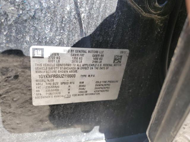 2018 CADILLAC XT5 PREMIU 1GYKNFRS9JZ118900